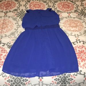 Amy's Closet Little Girl's dress royal  blue